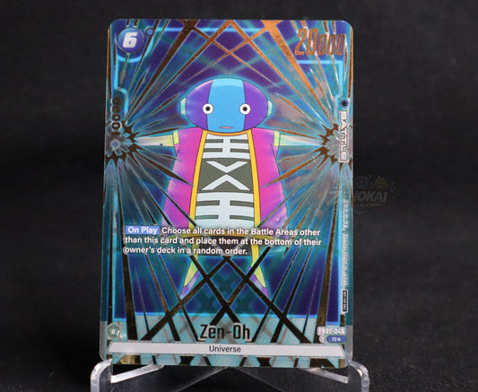 DBS Dragon Ball Fusion World FB02-049 Zen-Oh Championship Parallel ALT Card