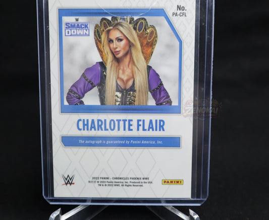 Charlotte Flair - 2022 Panini WWE Chronicles Phoenix Auto 🔥