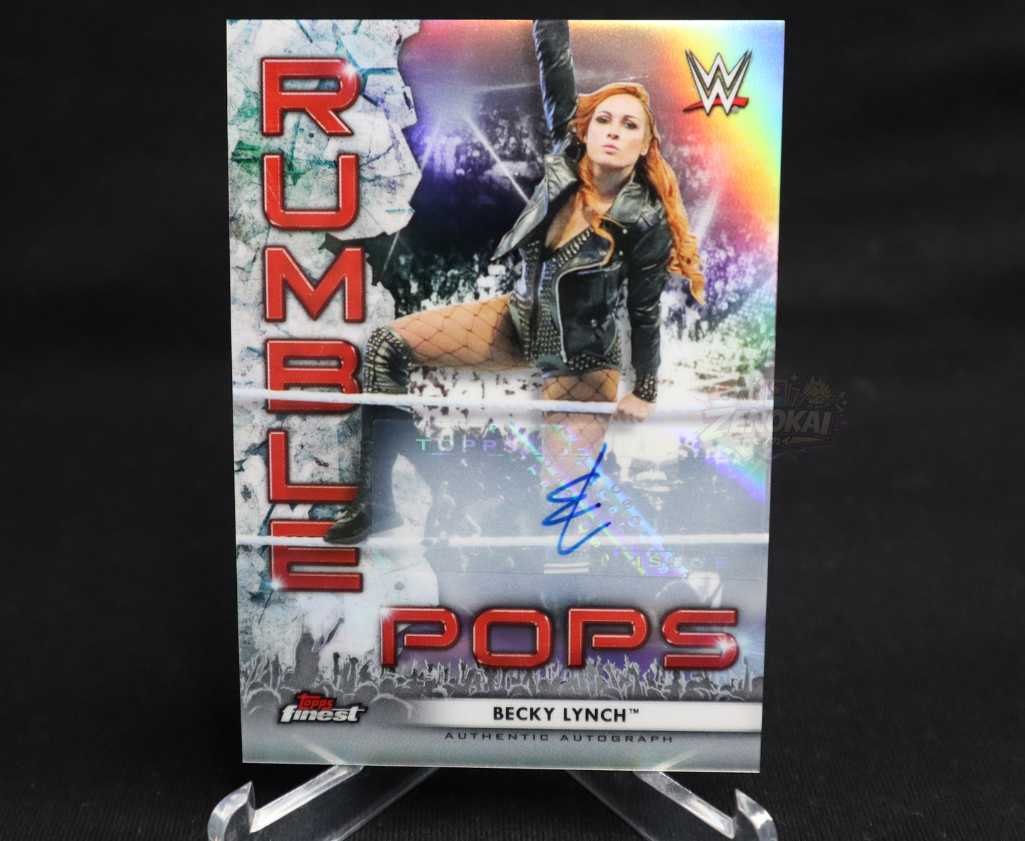 Becky Lynch - 2022 Topps Finest WWE Auto 🔥 Rumble Pops