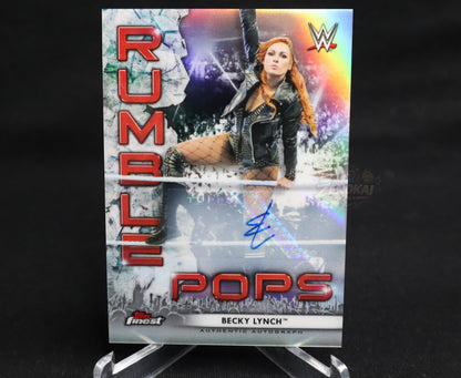 Becky Lynch - 2022 Topps Finest WWE Auto 🔥 Rumble Pops