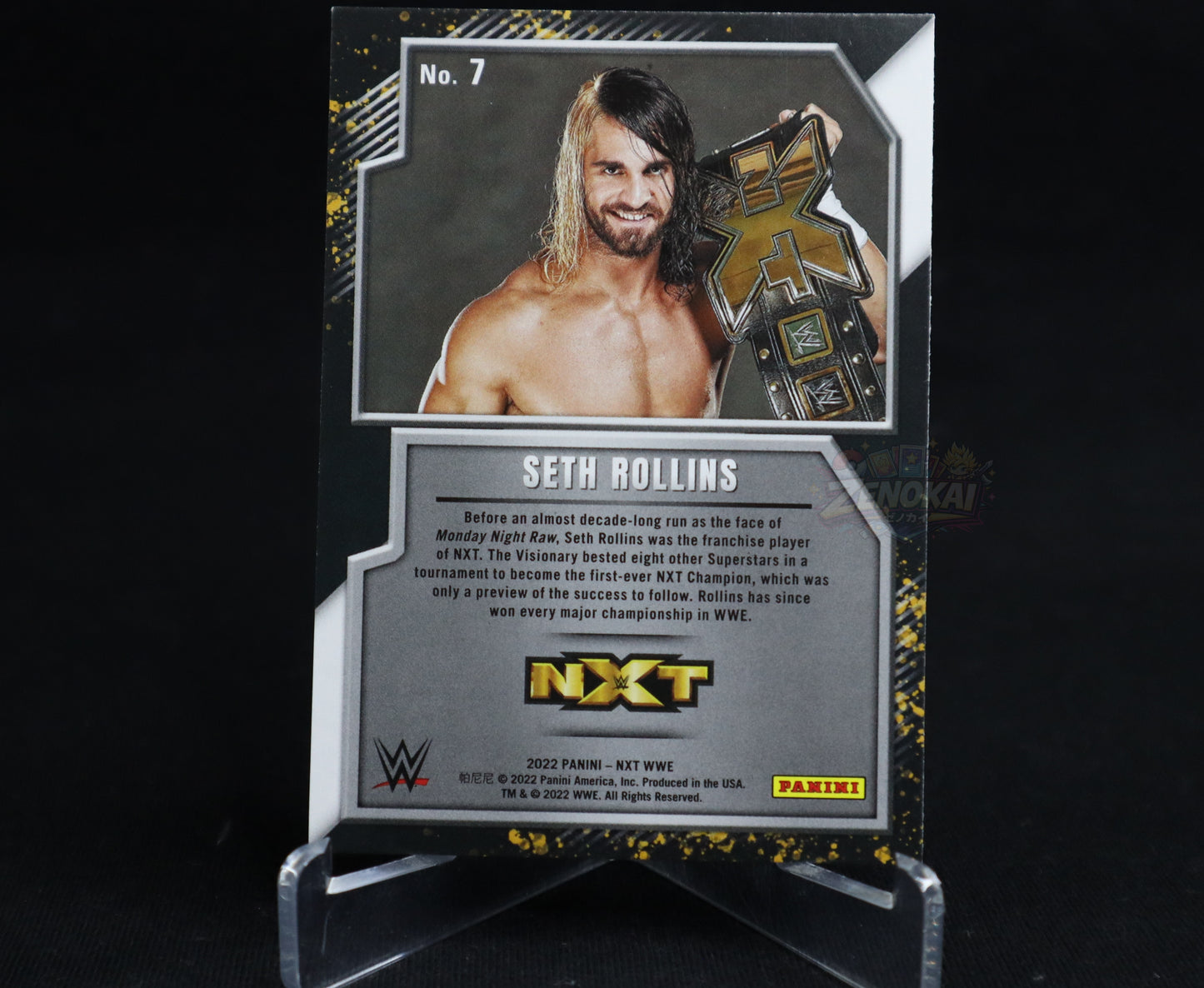 Seth Rollins - 2022 Panini NXT 2.0 WWE NXT Gold #7