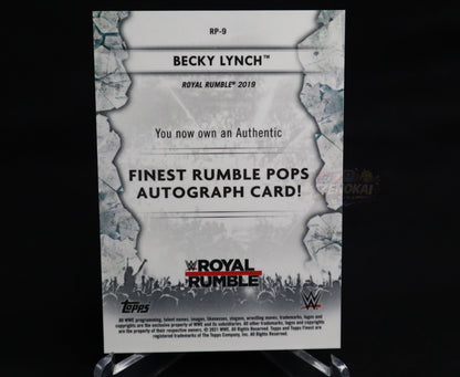 Becky Lynch - 2022 Topps Finest WWE Auto 🔥 Rumble Pops