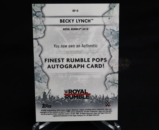 Becky Lynch - 2022 Topps Finest WWE Auto 🔥 Rumble Pops