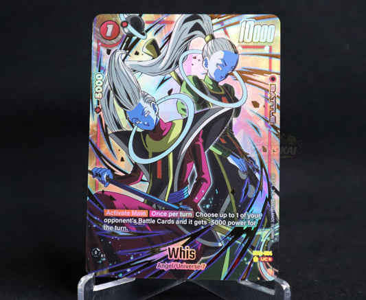 Whis FB01-004 1st Anniversary Promo Alternate Art Dragon Ball Card Fusion World