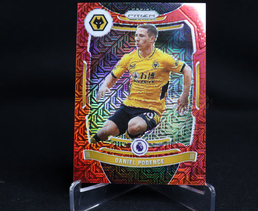 PORTUGAL 2021-22 Panini Prizm EPL Red Mojo #60 Daniel Podence Wolves #/159