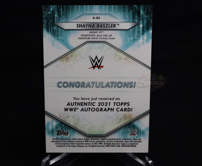 Shayna Baszler - 2021 Topps WWE Autographs #A-QS /150