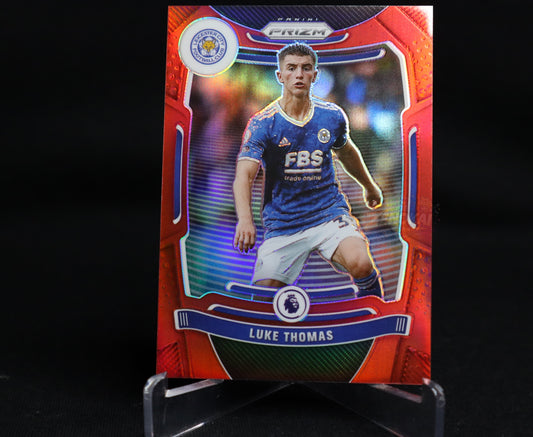 ENGLAND Luke Thomas 2021-22 Panini Prizm Premier League Red /199 #21