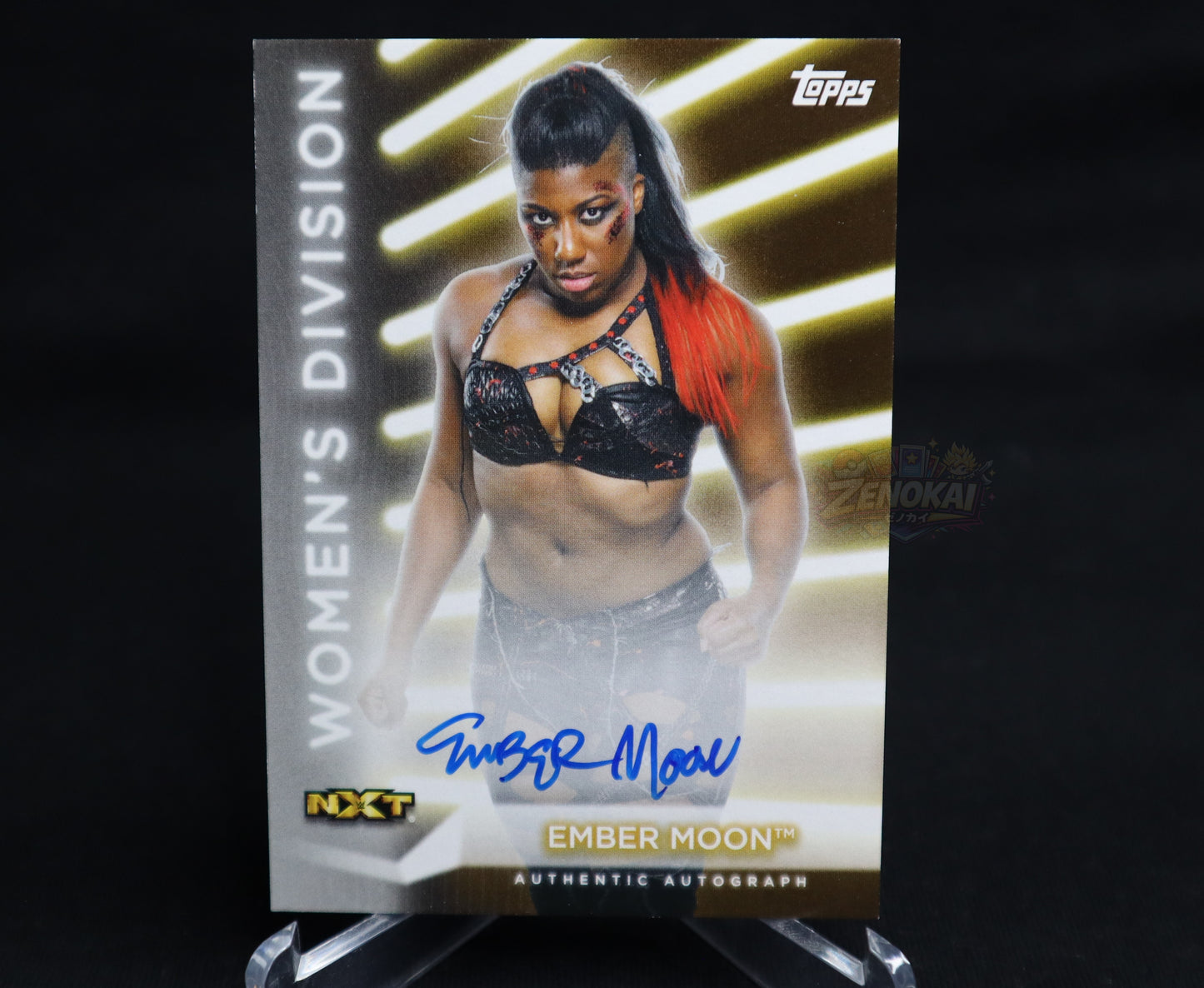 Ember Moon - 2021 Topps WWE Women's Division Roster Auto /199 #A-EM