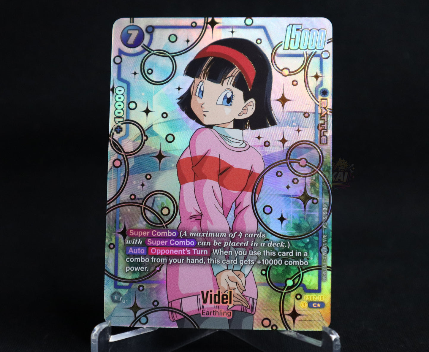 Videl (Alternate Art) FS02-10 Dragon Ball Fusion World 1st Anniversary