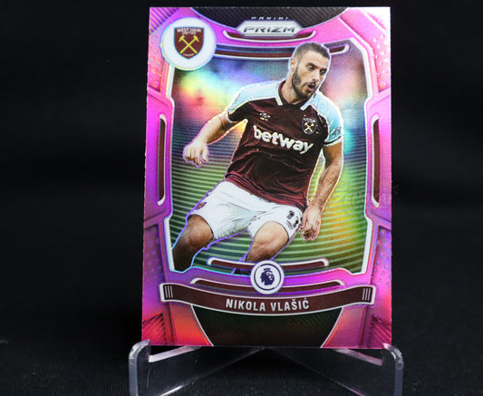 CROATIA Nikola Vlasic 2021-22 Panini Prizm Premier EPL Pink