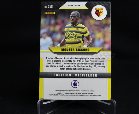FRANCE 2021-22 Premier League Soccer - Panini Prizm - Pink - Moussa Sissoko