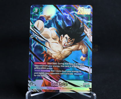 Son Goku - FB08-055 (Alternate Art) Saiyan's Pride Super Rare FB08-055