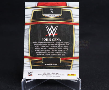 John Cena - 2022 Panini Select WWE Concourse #71 Silver Prizm