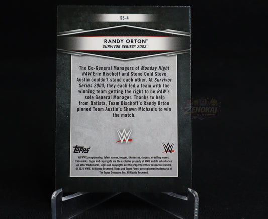 Randy Orton - 2021 Finest WWE Sole Survivors #SS4