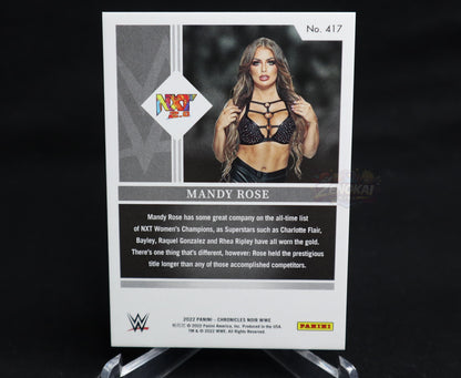 Mandy Rose - 2022 Panini Chronicles Noir WWE /99 NXT 2.0