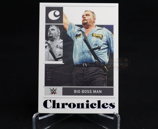 Big Boss Man - 2022 Panini Chronicles WWE #38 Blue Parallel /99