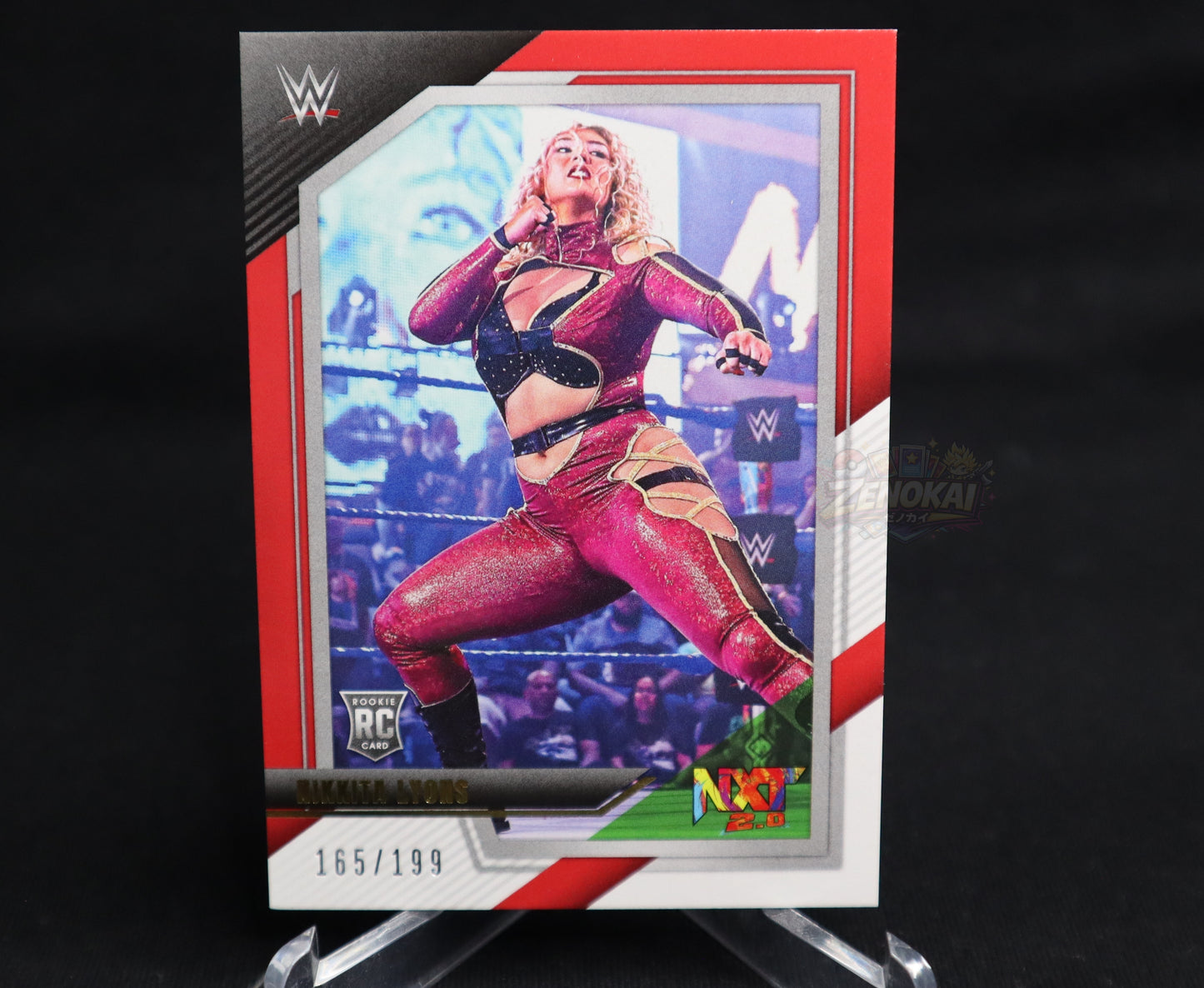 Nikkita Lyons - 2022 Panini WWE NXT Red /199 #69 Rookie RC