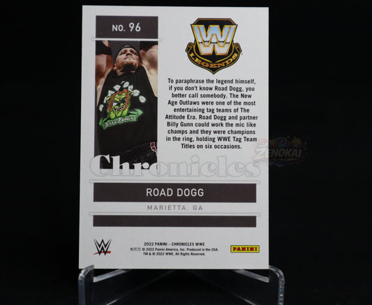 Road Dogg Jesse James - 2022 Panini WWE Chronicles Green Base Parallel /99 #96