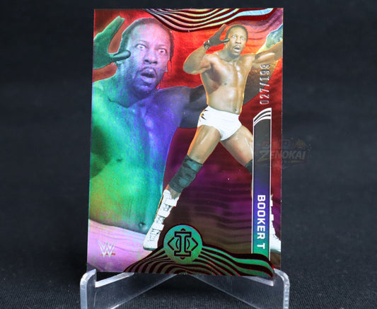 Booker T - 2022 Panini Chronicles WWE Illusions Red 20/199 #274