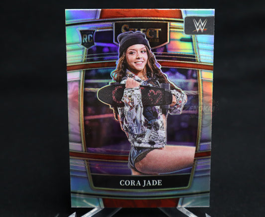 Cora Jade - 2022 Panini Select WWE #65 Prizm Silver RC