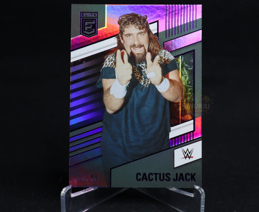 Cactus Jack - 2022 Panini Chronicles WWE Elite Purple 32/49 #245