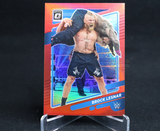 Brock Lesnar - 2022 Panini Chronicles WWE #371 Red /199