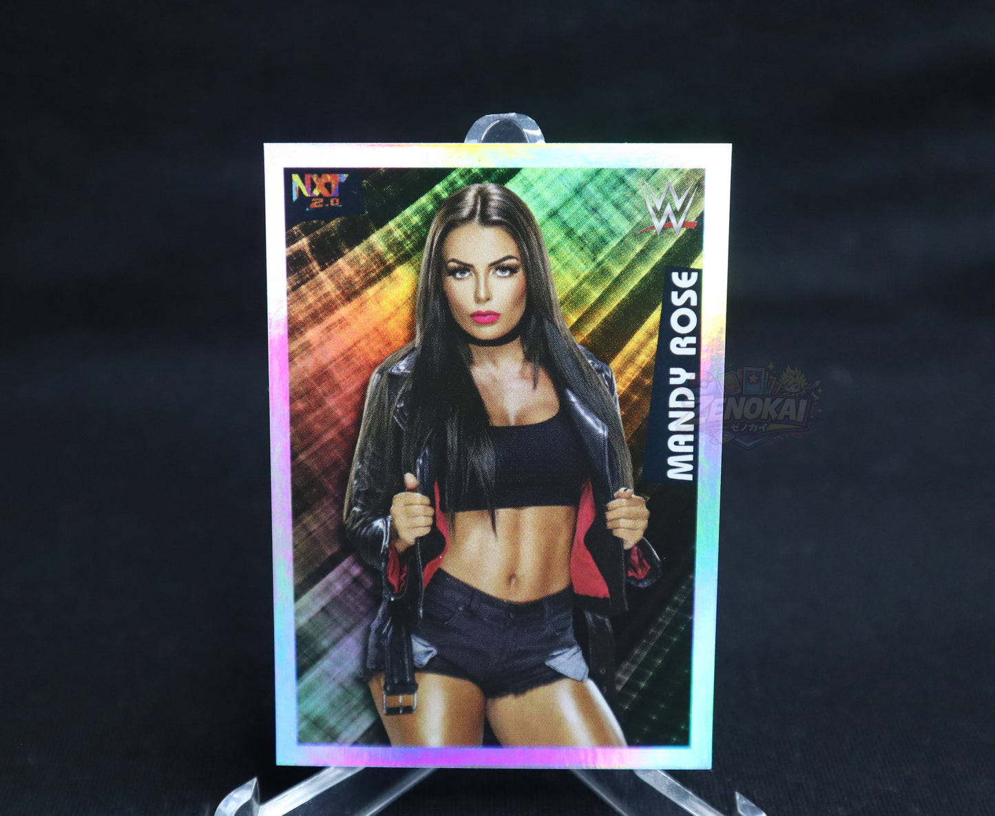 Mandy Rose - 2022 Panini WWE Sticker Collection Foil #180