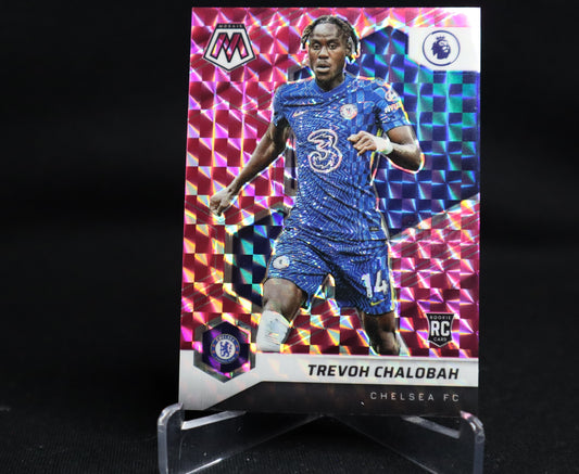 ENGLAND Trevoh Chalobah 2021-22 Panini Mosaic Premier League Chelsea Rookie RC /25 pink