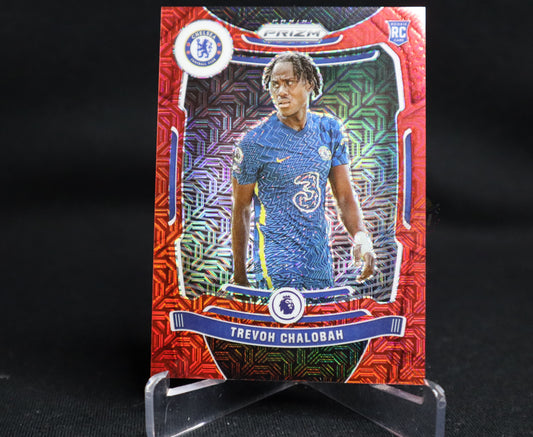 ENGLAND 2021-22 Panini Prizm Premier League 253 Red Mojo /159 Trevoh Chalobah RC