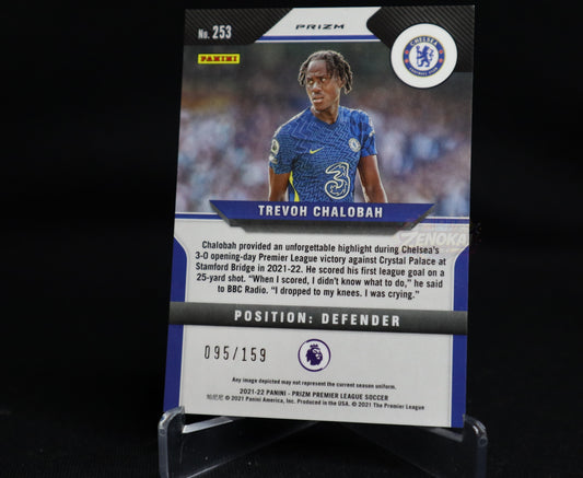 ENGLAND 2021-22 Panini Prizm Premier League 253 Red Mojo /159 Trevoh Chalobah RC