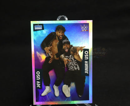 Jimmy Uso & Jey Uso - WWE Panini Sticker 2022 #258