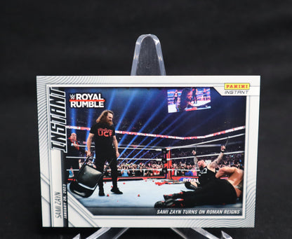 Sami Zayn - 2023 Panini Instant WWE BLOODLINE ROYAL RUMBLE #90