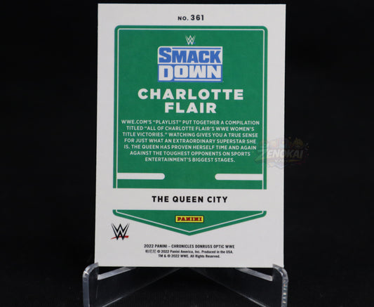 Charlotte Flair - 2022 Chronicles Donruss Optic WWE #361