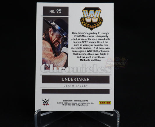 Undertaker - 2022 Panini Chronicles WWE #95