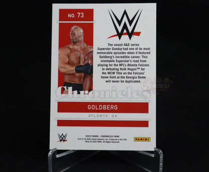 Goldberg - 2022 Panini Chronicles WWE #73