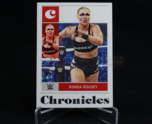 Ronda Rousey - 2022 Panini Chronicles WWE Wrestling Card #43