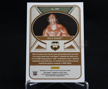 Hulk Hogan - 2022 Panini Chronicles WWE Legacy Card #144