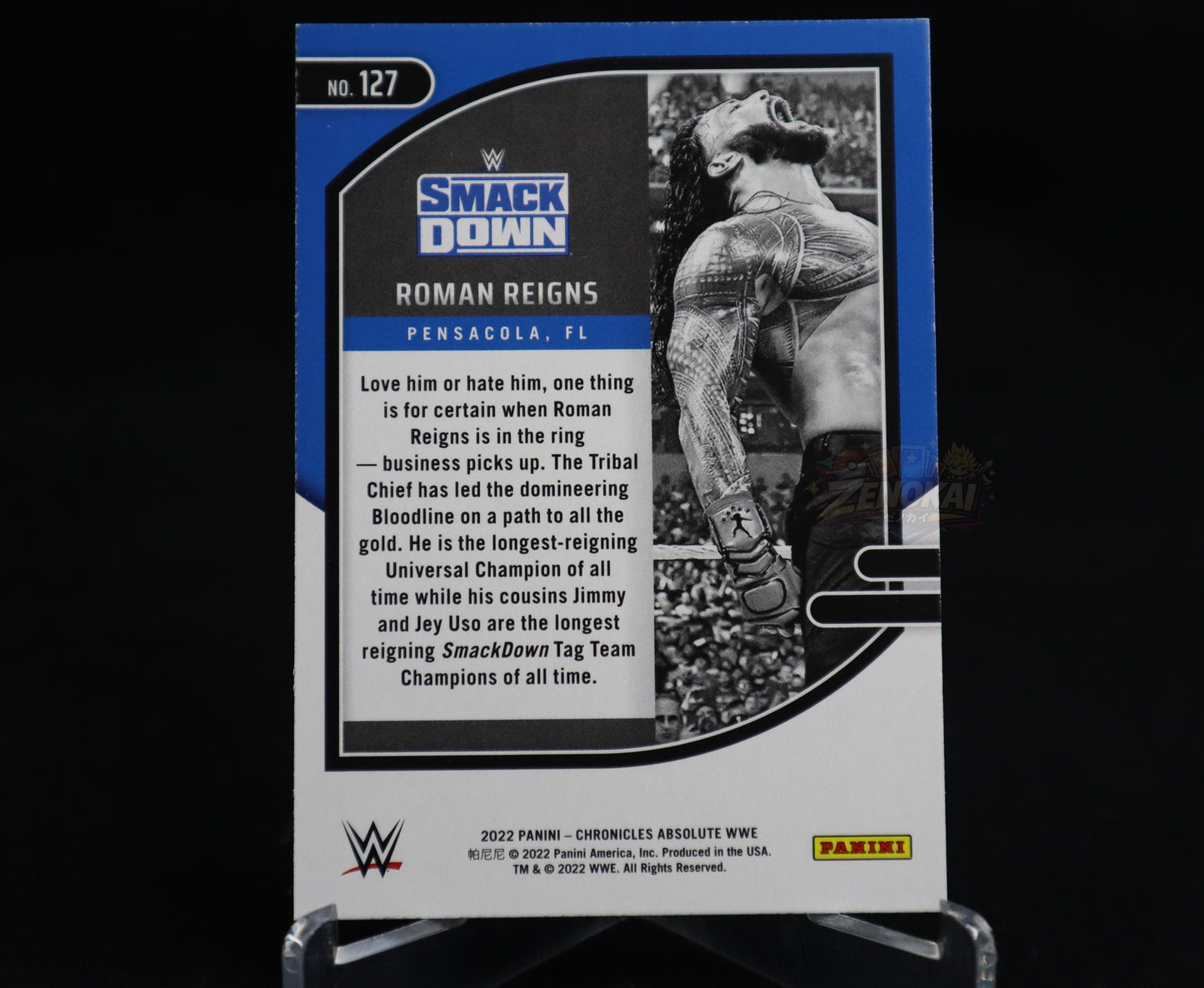 Roman Reigns - 2022 Panini Chronicles WWE Absolute #127