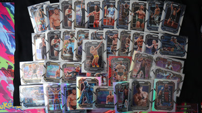 WWE prizm 2022 37 cards lot (Hulk Hogan & Parallels!)