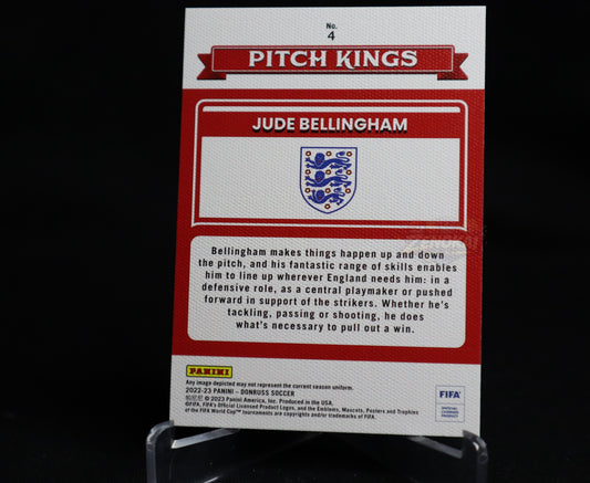 ENGLAND 2022-23 Panini Donruss, Jude Bellingham #4 Pitch Kings