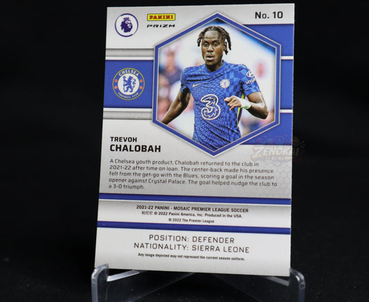 ENGLAND Trevoh Chalobah 2021-22 Panini Mosaic Premier League Chelsea Rookie RC Silver prizm