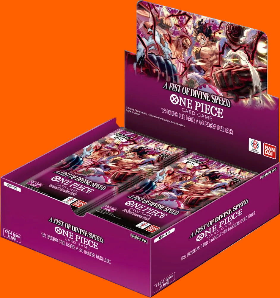 A Fist of Divine Speed OP 11 Booster Box
