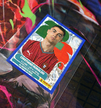 Panini 2026 World Cup Cristiano Ronaldo EXCLUSIVE Blue Crumple FRESH PULL 🔥