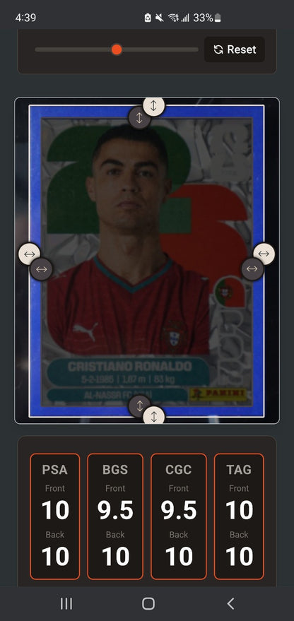 Panini 2026 World Cup Cristiano Ronaldo EXCLUSIVE Blue Crumple FRESH PULL 🔥