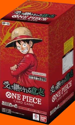 One Piece Japanese Carrying on His Will OP 13 Booster box