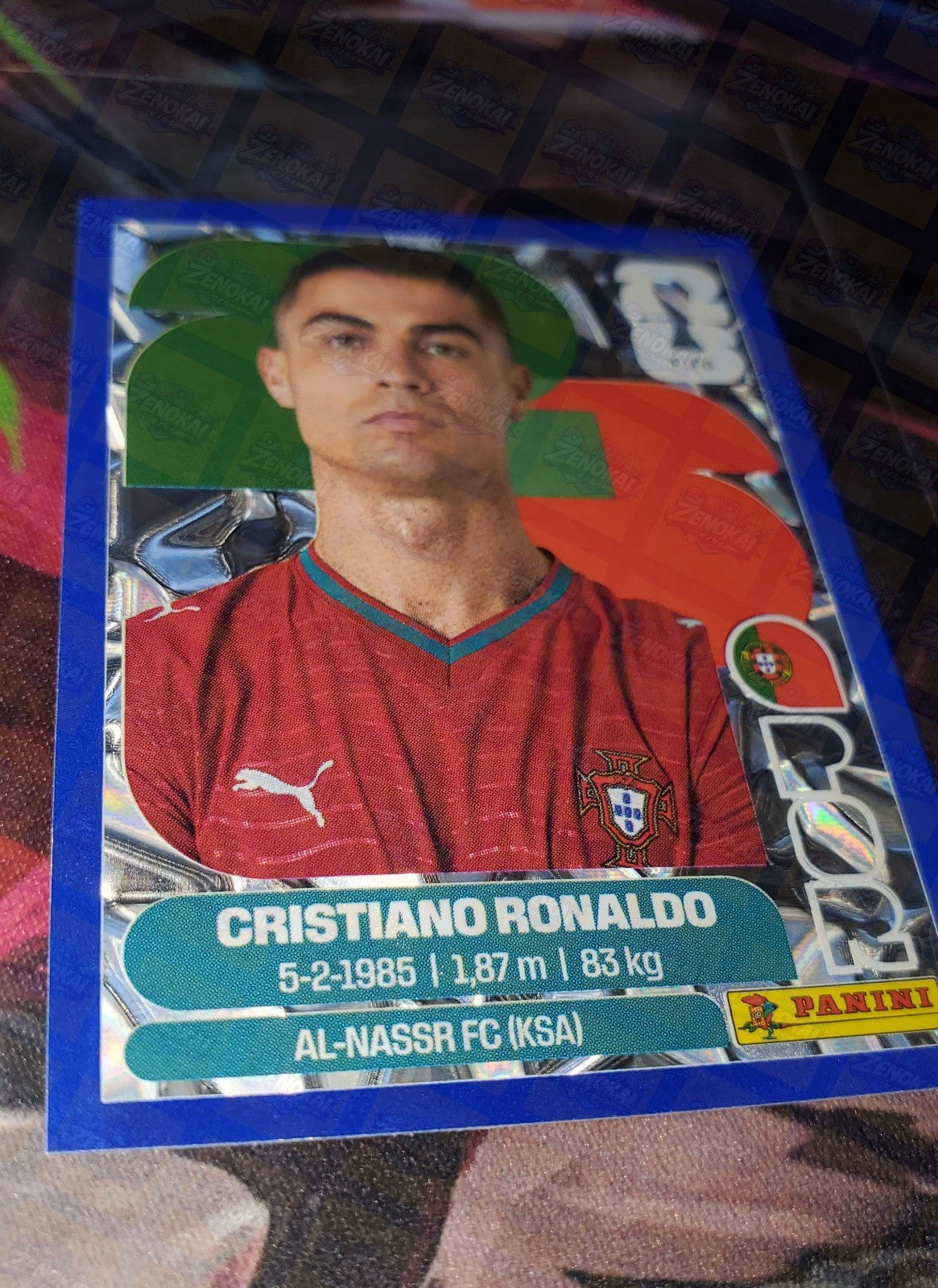 Panini 2026 World Cup Cristiano Ronaldo EXCLUSIVE Blue Crumple FRESH PULL 🔥