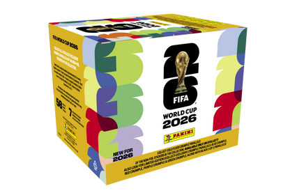 FIFA World Cup 2026™ Official Sticker Collection - 50 Pack Box (Online GOLD PARALLEL USA Exclusive)